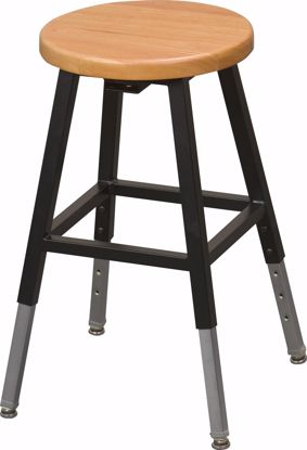 Picture of LAB STOOL WITHOUT BACK (Black) (1/carton)