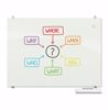 Picture of Visionary Magnetic Glass Dry Erase Whiteboard with Exo Tray System - GLOSSY 4 X 8 Addt'l sizes avail.