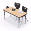 Picture of Activity Table - 48"x60" Rectangle - Amber Cherry Top Surface - Black Edgeband Addt'l Colors avail