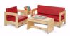 Picture of Jonti-Craft® Living Room 4 Piece Set - Red