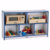 Picture of Rainbow Accents® Low Single Mobile Storage Unit - Blue