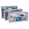 Picture of Rainbow Accents® Low Single Mobile Storage Unit - Blue