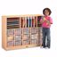 Picture of MapleWave® Sectional Cubbie-Tray Mobile Unit - without Trays