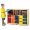 Picture of Jonti-Craft® Sectional Cubbie-Tray Mobile Unit - without Trays - ThriftyKYDZ®