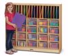 Picture of Jonti-Craft® Classroom Organizer - with Clear Cubbie-Trays