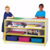 Picture of Rainbow Accents® Mobile Storage Island - with Trays - Navy