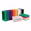 Picture of Jonti-Craft® E-Z Glide 25 Cubbie-Tray Mobile Storage - with Clear Trays