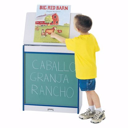 Picture of Rainbow Accents® Big Book Easel - Chalkboard - Blue
