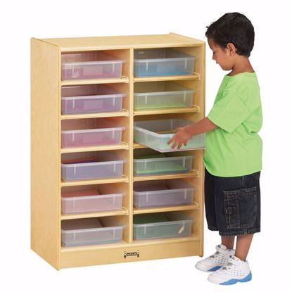 Picture of Jonti-Craft® 12 Paper-Tray Mobile Storage - without Paper-Trays
