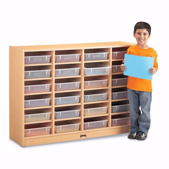 Picture of MapleWave® 24 Paper-Tray Mobile Storage - without Paper-Trays