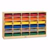 Picture of Jonti-Craft® 30 Paper-Tray Mobile Storage - with Colored Paper-Trays