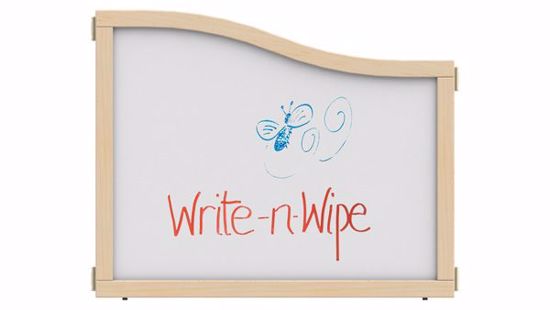 Picture of KYDZ Suite® Cascade Panel - E to T-height - 36" Wide - Write-n-Wipe