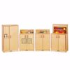 Picture of Jonti-Craft® Natural Birch Play Kitchen 4 Piece Set - ThriftyKYDZ®