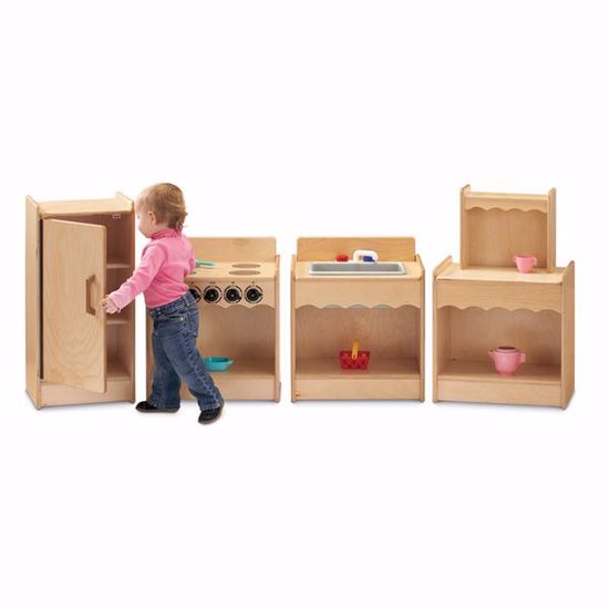 Picture of Jonti-Craft® Toddler Contempo Kitchen 4 Piece Set