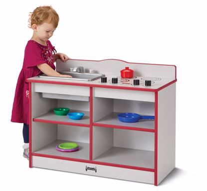 Picture of Rainbow Accents® Toddler Kitchenette - Red