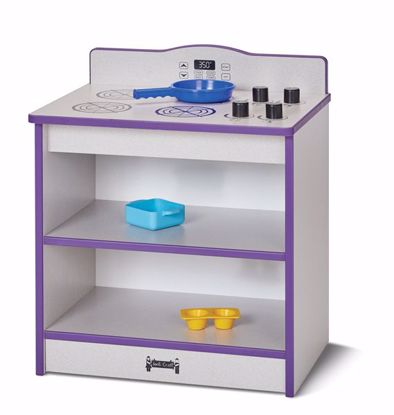 Picture of Rainbow Accents® Toddler Kitchen Stove - Purple