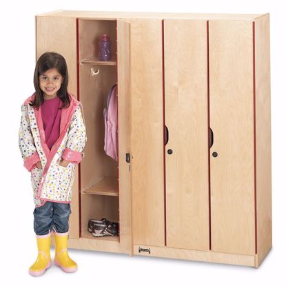 Picture of Jonti-Craft® 5 Section Lockers with Doors