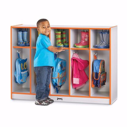 Picture of Rainbow Accents® Toddler 5 Section Coat Locker - Navy