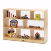 Picture of Jonti-Craft® Super-Sized Single Mobile Storage Unit - See-Thru Back