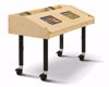 Picture of Jonti-Craft® Dual Tablet Table - Stationary