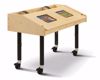 Picture of Jonti-Craft® Dual Tablet Table - Mobile