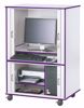 Picture of Rainbow Accents® Euro-Computer Cabinet - Purple