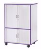 Picture of Rainbow Accents® Euro-Computer Cabinet - Purple