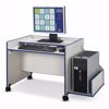 Picture of Rainbow Accents® Enterprise Single Computer Desk - Purple