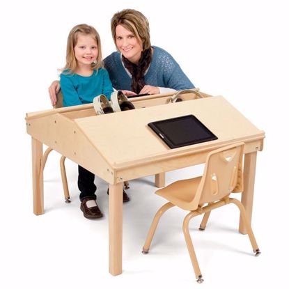 Picture of Jonti-Craft® Quad Tablet And Reading Table - 20½" High