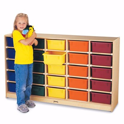 Picture of Jonti-Craft® 25 Tub Mobile Storage - without Tubs