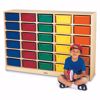 Picture of Jonti-Craft® 30 Tub Mobile Storage - with Colored Tubs