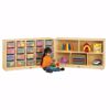 Picture of Jonti-Craft® E-Z Glide 20 Cubbie-Tray Fold-n-Lock - with Colored Trays