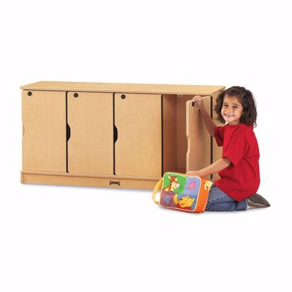 Picture of MapleWave® Stacking Lockable Lockers -  Double Stack