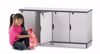 Picture of Rainbow Accents® Stacking Lockable Lockers -  Double Stack - Black