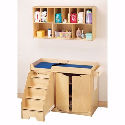 Picture of Jonti-Craft® Changing Table - with Stairs - Left