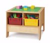 Picture of Jonti-Craft® KYDZ Building Table - Preschool Brick Compatible - with Colored Tubs