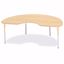Picture of Berries® Kidney Activity Table - 48" X 72", A-height - Maple/Maple/Camel