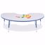 Picture of Berries® Kidney Activity Table - 48" X 72", T-height - Gray/Blue/Blue
