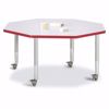 Picture of Berries® Octagon Activity Table - 48" X 48", A-height - Maple/Maple/Camel