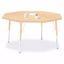 Picture of Berries® Octagon Activity Table - 48" X 48", E-height - Maple/Maple/Camel