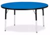 Picture of Berries® Round Activity Table - 48" Diameter, A-height - Blue/Black/Black