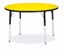 Picture of Berries® Round Activity Table - 42" Diameter, A-height - Yellow/Black/Black