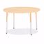 Picture of Berries® Round Activity Table - 42" Diameter, A-height - Maple/Maple/Camel