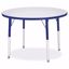 Picture of Berries® Round Activity Table - 36" Diameter, A-height - Gray/Blue/Blue