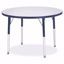 Picture of Berries® Round Activity Table - 36" Diameter, A-height - Gray/Navy/Navy