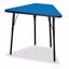 Picture of Berries® Tall Trapezoid Desk - Blue/Black/All Black