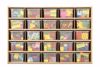 Picture of Young Time® 25 Cubbie-Tray Storage - with Clear Trays