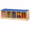 Picture of Jonti-Craft® 5 Section Bench Locker - Camel Cushion