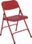 Picture of NPS® 200 Series Premium All-Steel Double Hinge Folding Chair, Red (Pack of 4)