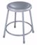 Picture of NPS® 18"Heavy Duty Vinyl Padded Steel Stool, Grey